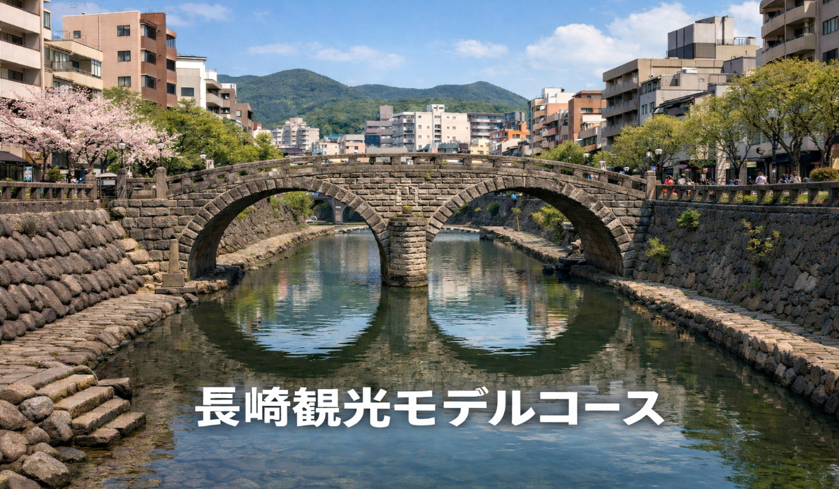 長崎観光モデルコース 車なし 1泊2日 2泊3日