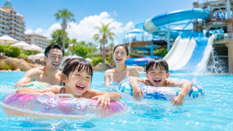 熊本 天草リゾートホテル プール付き 家族旅行 イメージ