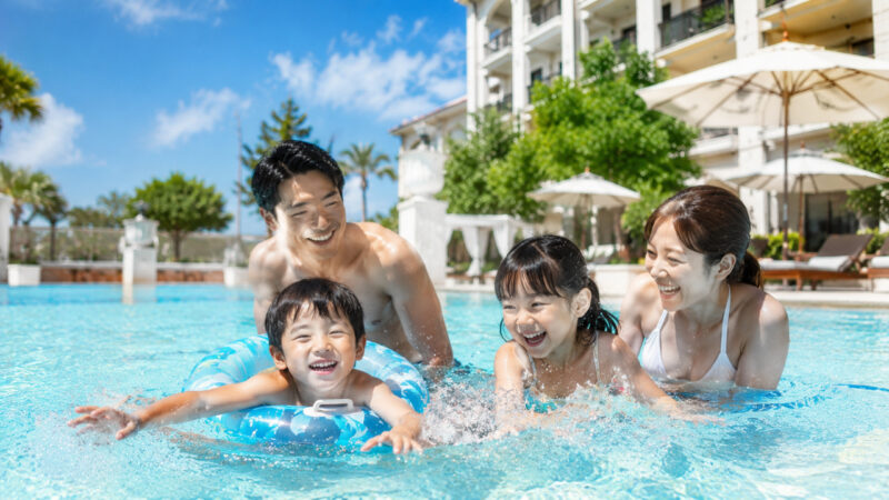 長崎 プール付きホテル 家族で楽しむリゾートプール