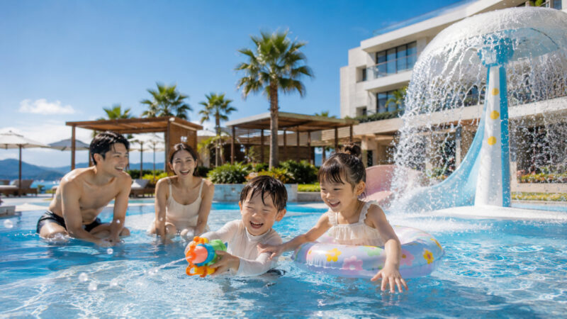 長崎 子連れ向けホテル キッズプール イメージ