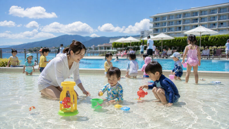 大分 子連れホテル 幼児向け浅いプール イメージ